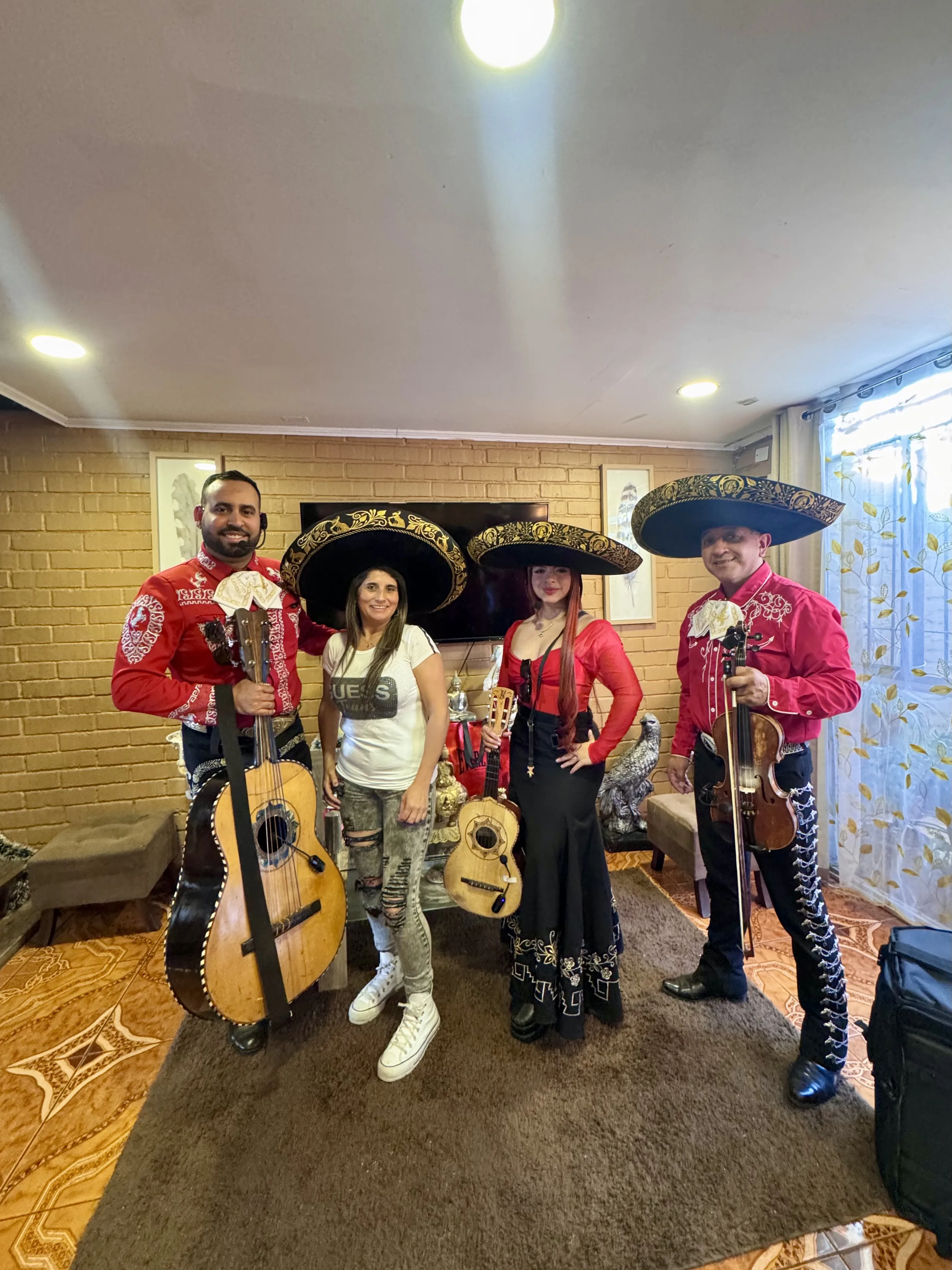 Serenata en casa