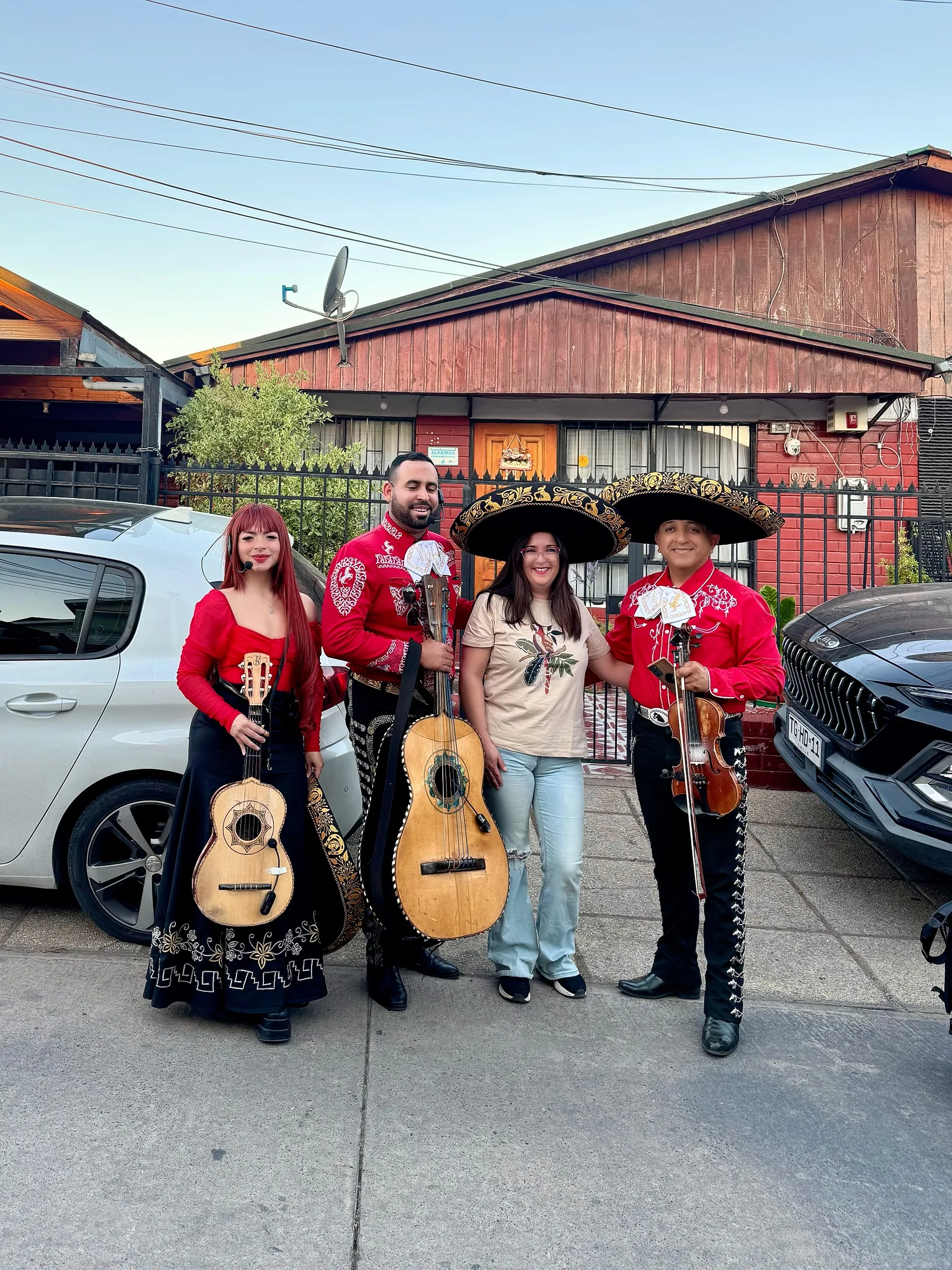 Serenata al aire libre